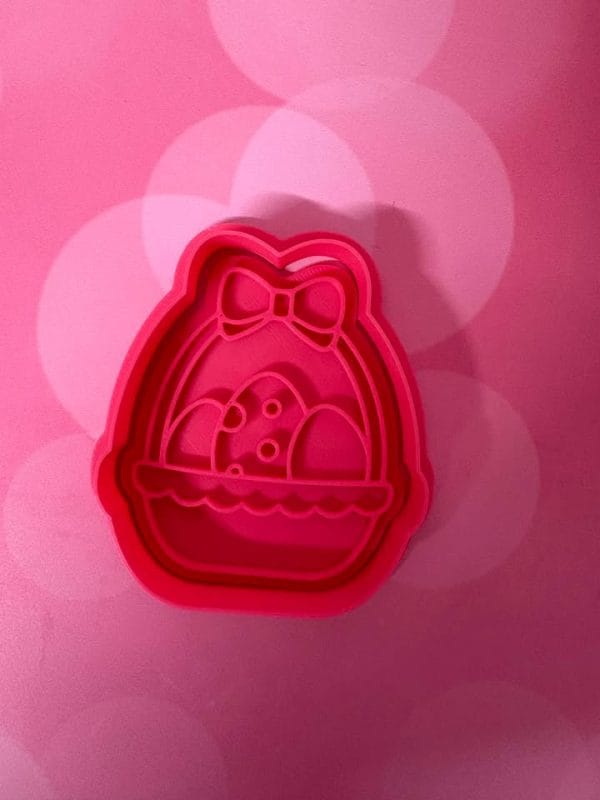Easter egg basket stamp & cutter